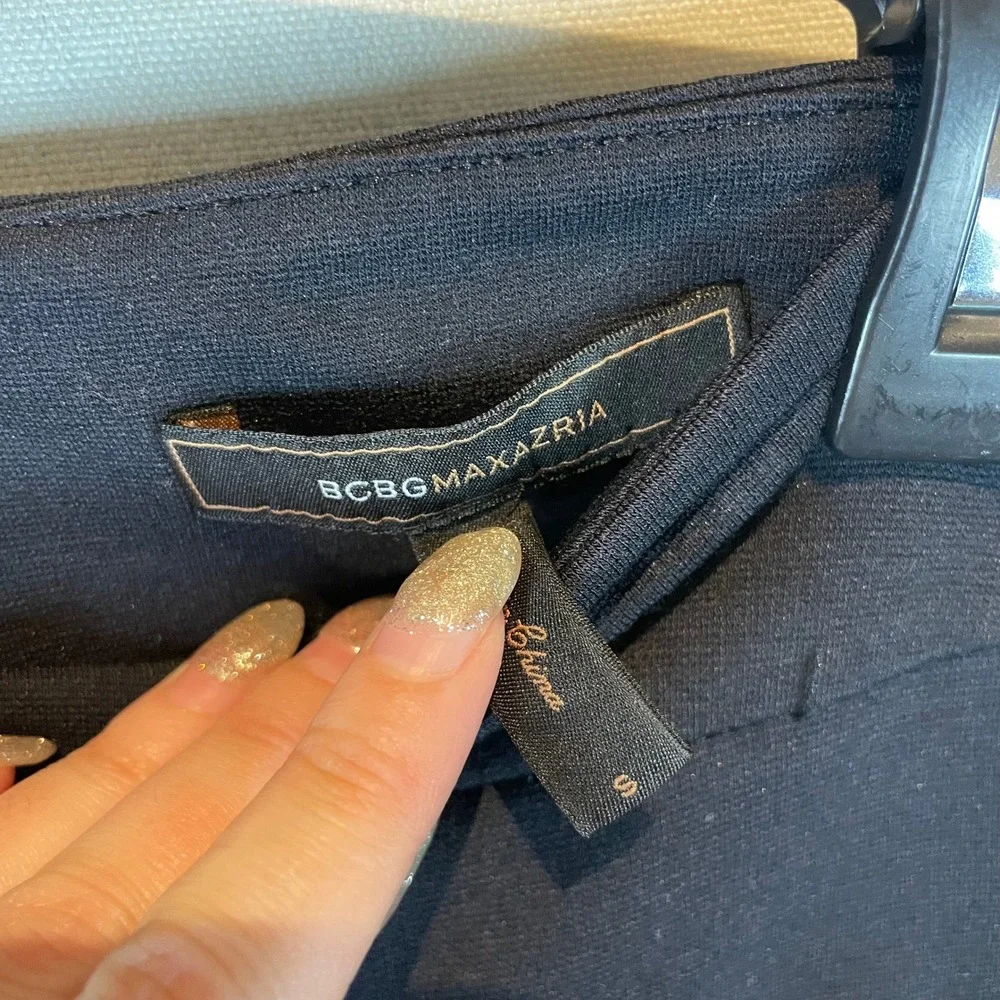 BCBGMaxAzria black wide